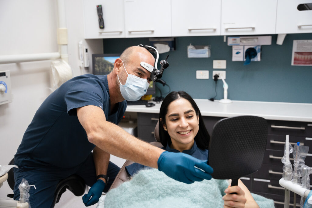 Active maintenance dental appointment at CDIC.